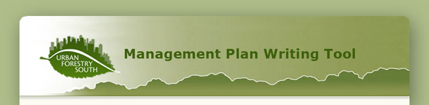 Urban Forest Management Planning Tool